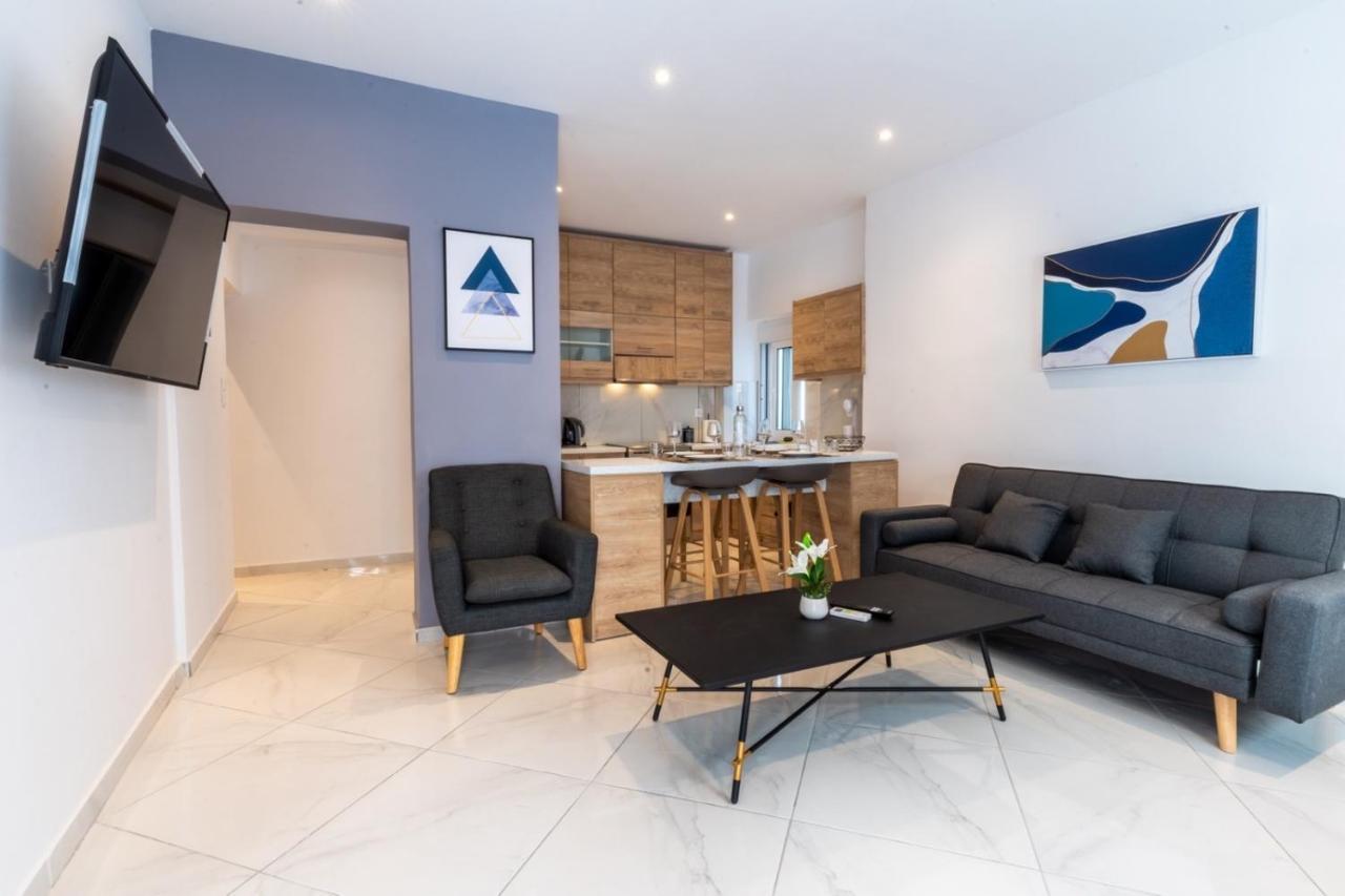 Aiolos Luxury Suite 3 Agios Dimitrios Near Metro アテネ エクステリア 写真